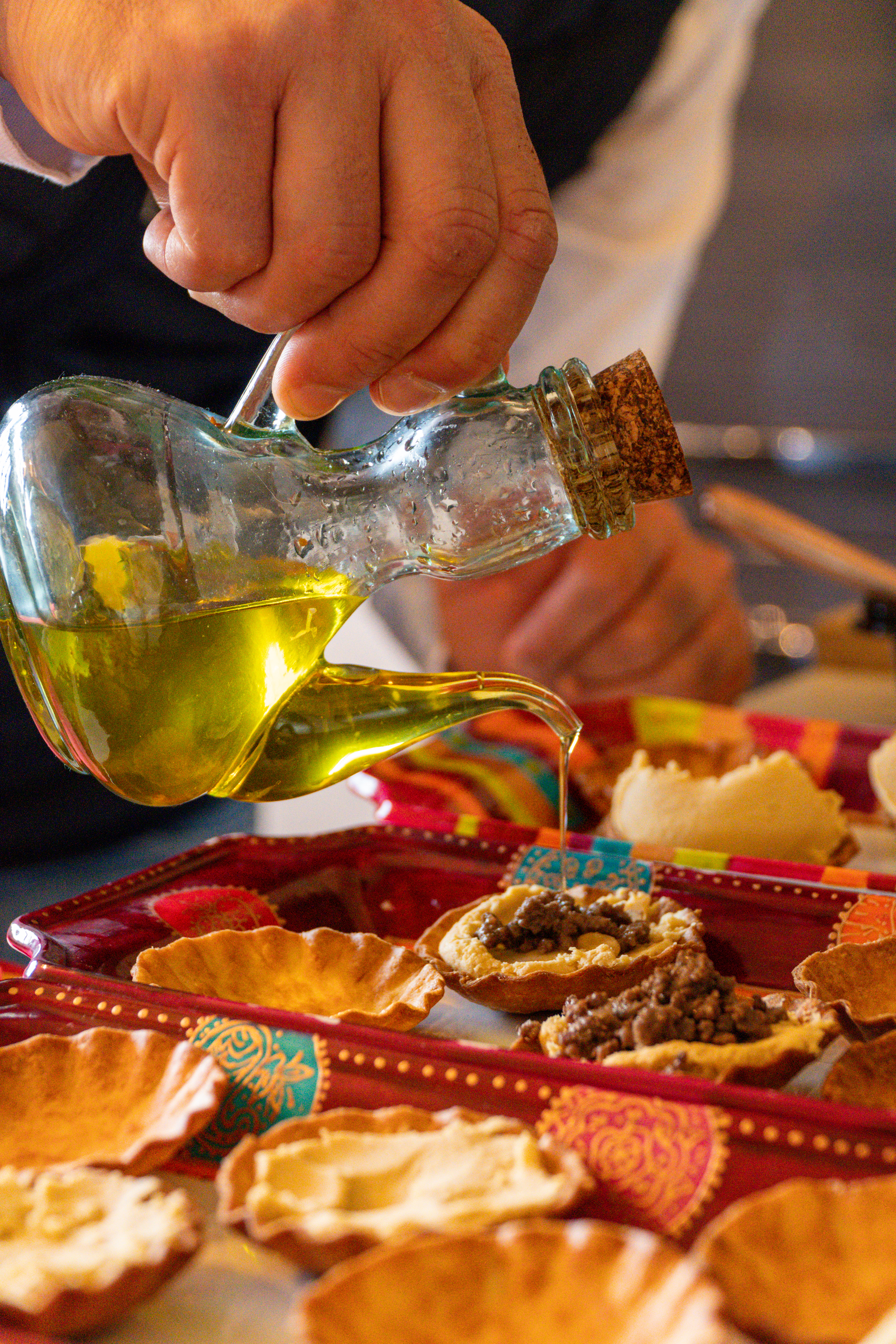 Fresh ingredients close up